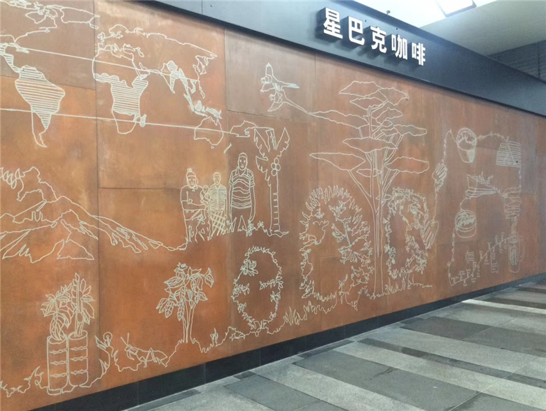 靖江耐候钢幕墙